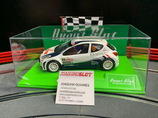 avant slot 50516 peugeot 207 s2000 sarrazin #8 montecarlo 2011