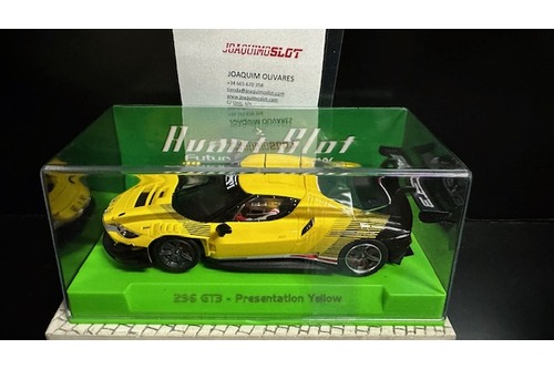 avant slot 52302 ferrari 296 gt3 - presentation yellow
