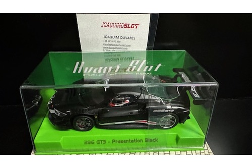 avant slot 52303 ferrari 296 gt3 - presentation black