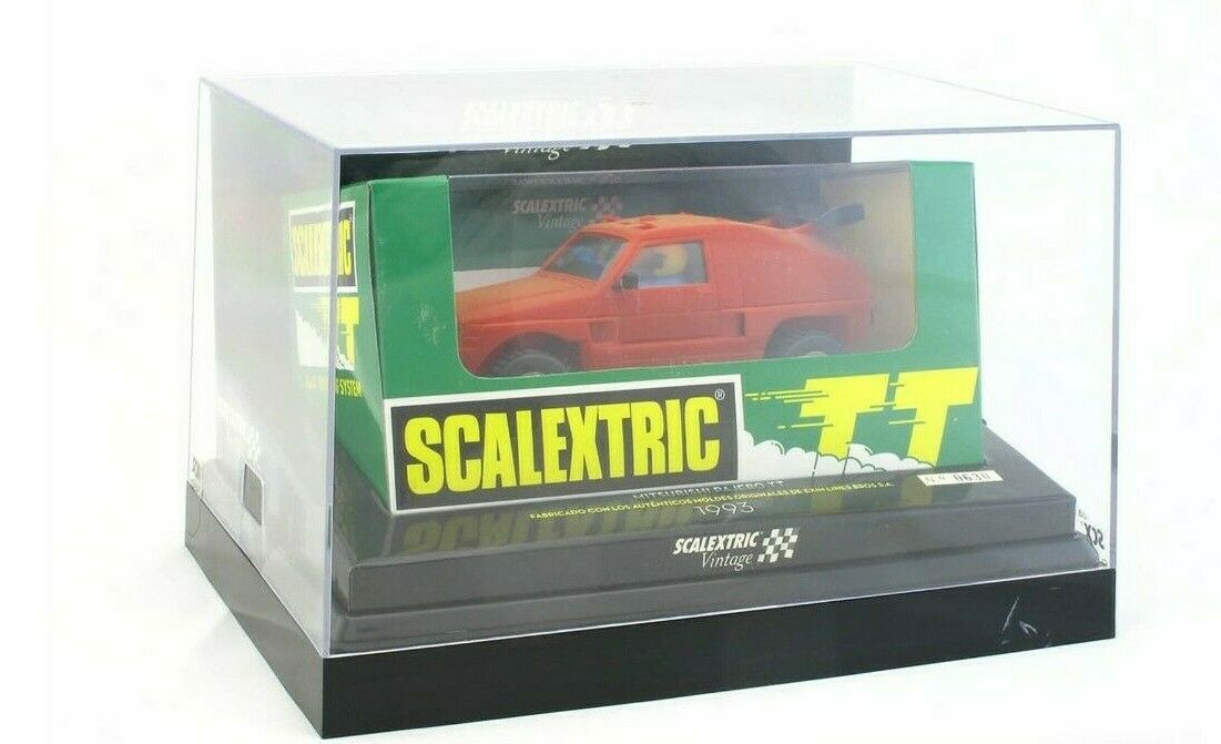 scalextric 6346 mitsubishi pajero vintage "rojo"