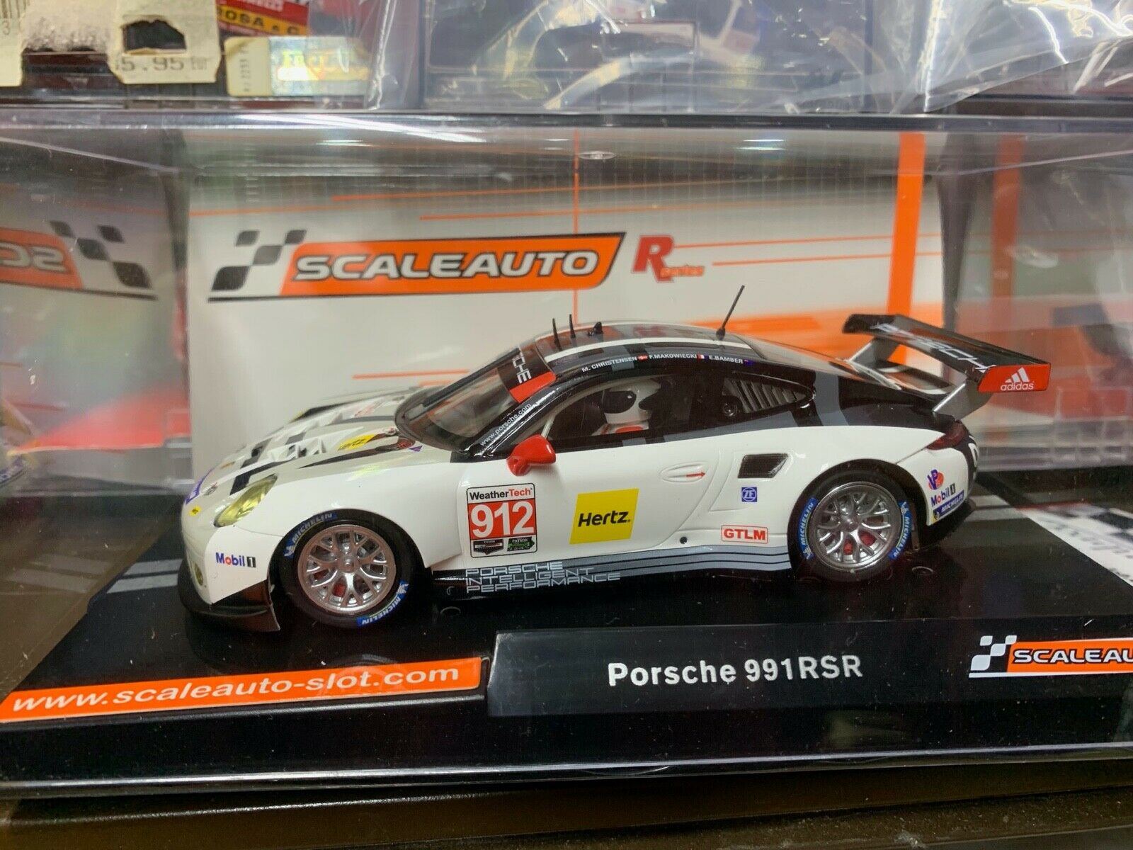 scaleauto sc-6150r porsche 991 rsr 12h. sebring 2016