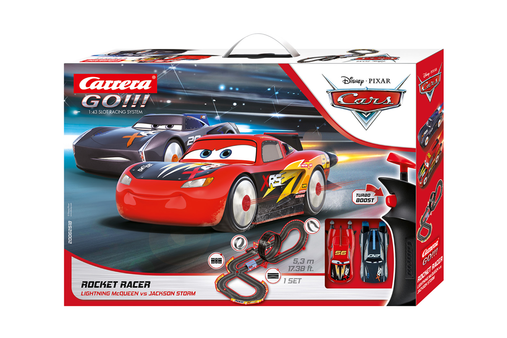 carrera go!!! 62518 disney pixar cars-rocket racer
