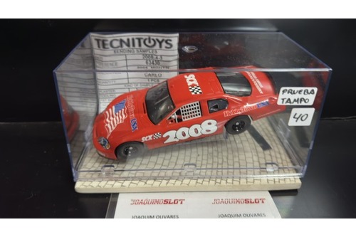 scalextric 63430a chevrolet nascar prueba tampógrafia.