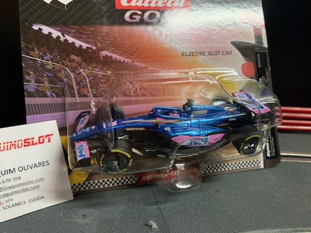 carrera go!!! 64206 alpine a522 #14 f1 fernando alonso