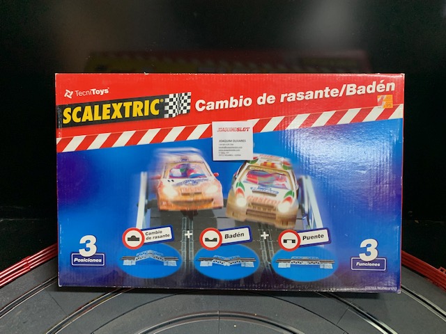 scalextric 8802 set cambio de rasante baden