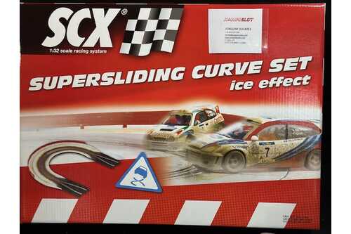 scalextric 8812 conjunto pistas curva chicane deslizante