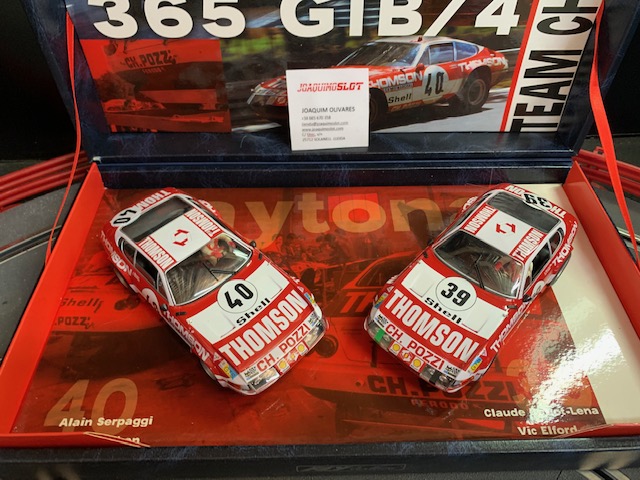 fly 96047 team-09 ferrari 365 gtb/4 daytona 24h le mans 1973