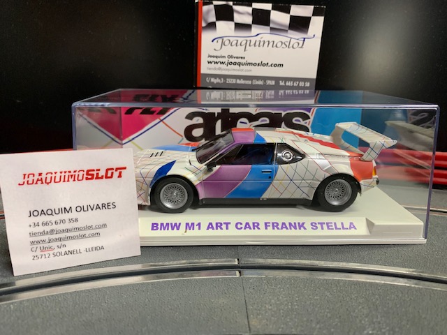 fly a2035 bmw m1 art car frank stella