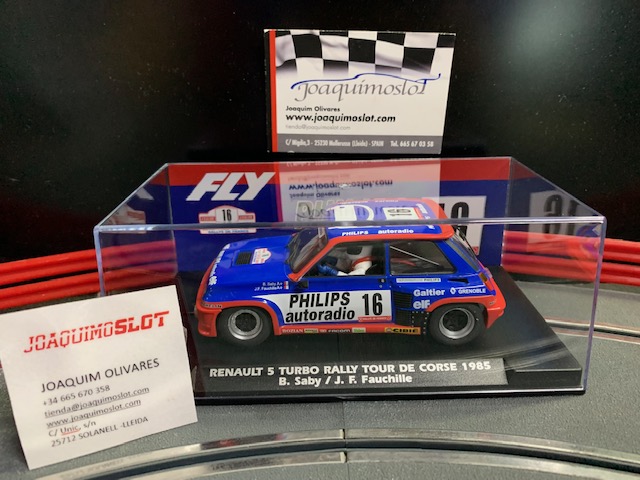 fly a2045 renault 5 turbo rally tour de course 1985