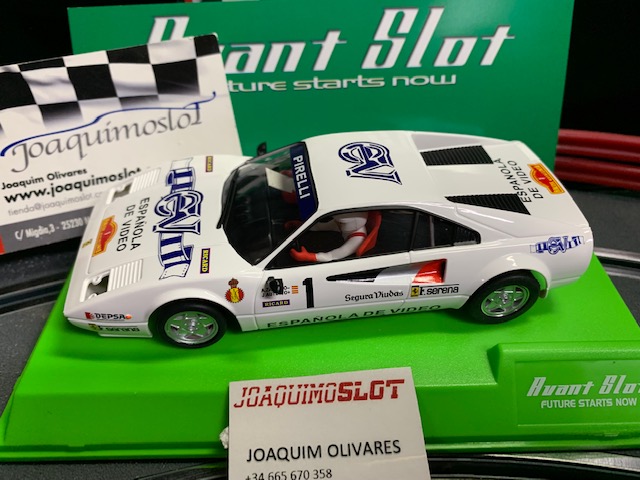 avant slot av51406 ferrari 308 gtb - rally de catalunya 1984 zan