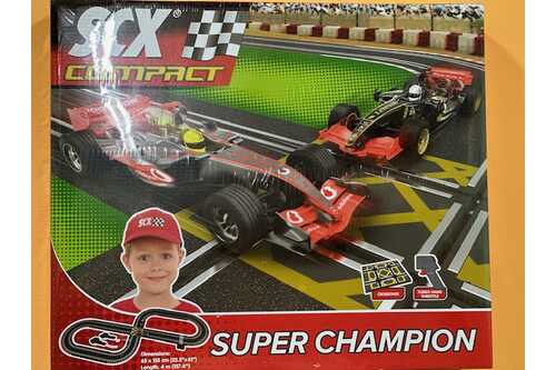 scalextric compact c10124x500 super champion.