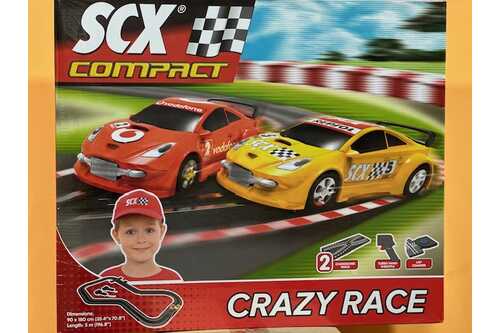 scalextric compact c10125s500 crazy race.