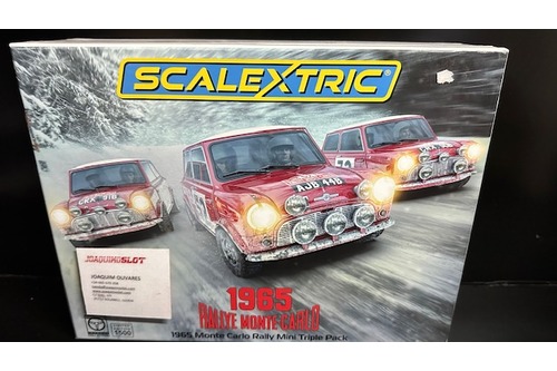 superslot c4488a 1965 monte carlo rally mini triple pack