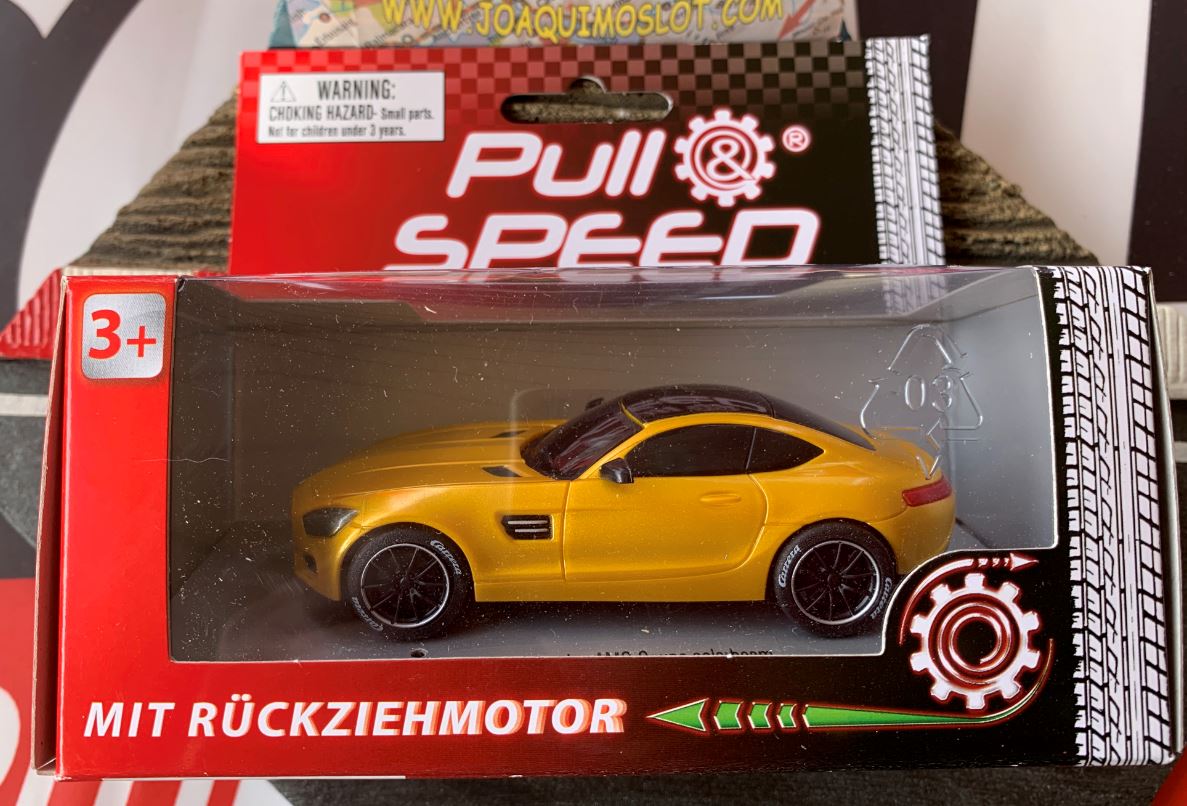 pull&speed 17321 mercedes amg coupe solarbeam escala 1/43