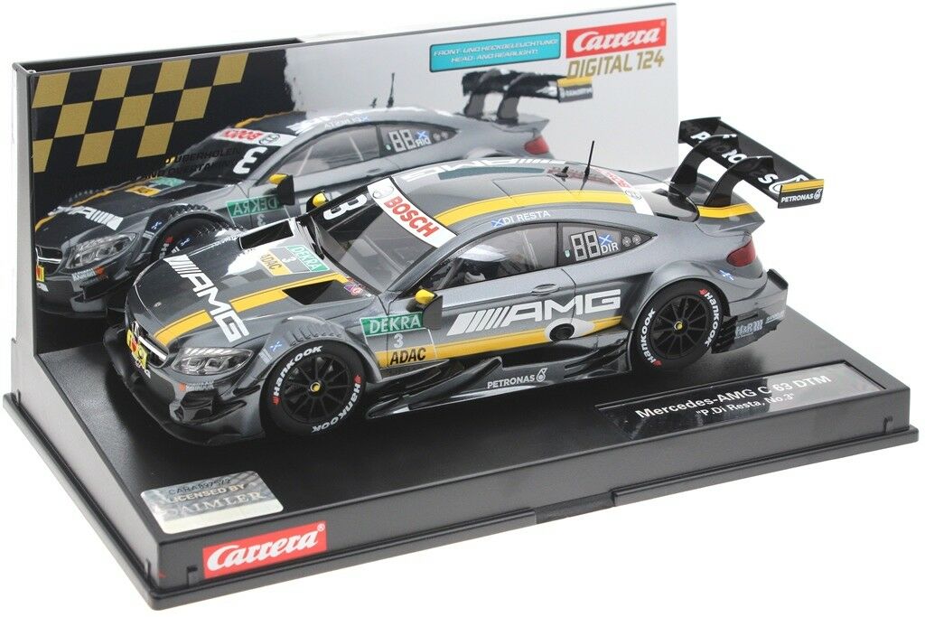 carrera digital 124 23845 mercedes amg c 63 dtm p. di resta