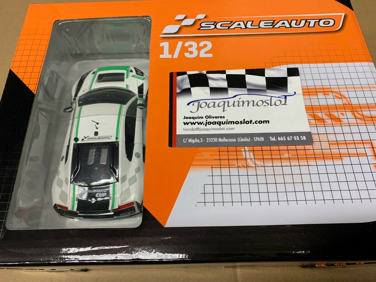 scaleauto sc-6180c lms gt3 cup edition white/green r-version aw
