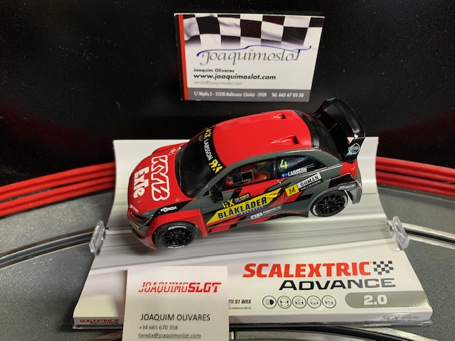 scalextric advance e10388s300 audi s1 rx blacklader