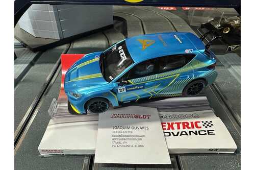 scalextric advance e10450s300 cupra e-racer - fia world cup cham