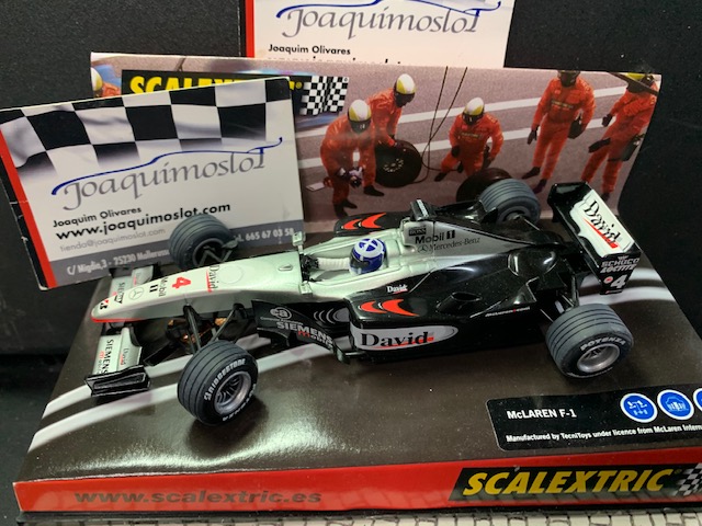 scalextric 6087 mercedes mclaren mp4-16 f1 david # 4