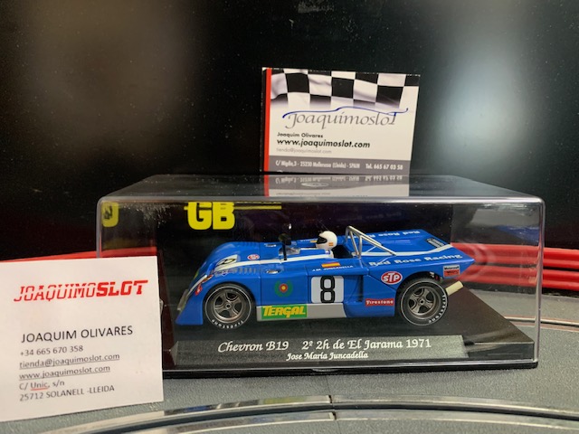 gb track gb11 / chevron b19 2º, 2 h. jarama 1971