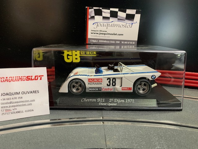 gb track gb21 chevron b21 2º dijon 1972