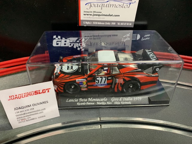 gb track gb38l lancia beta montecarlo #577 giro d'italia 1972