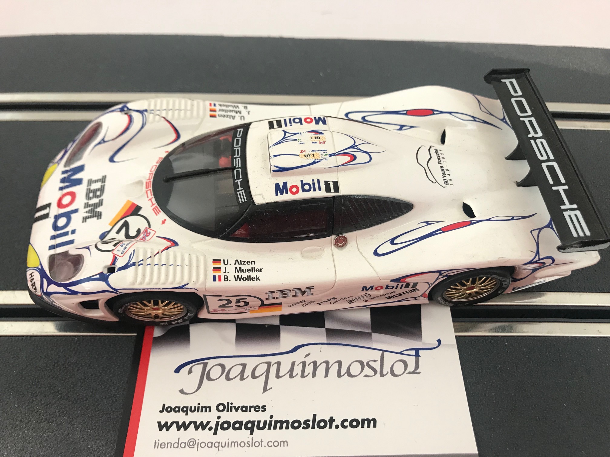 fly porsche 911 gt1 "le mans 98"ganador "mobil 2" - nº 25