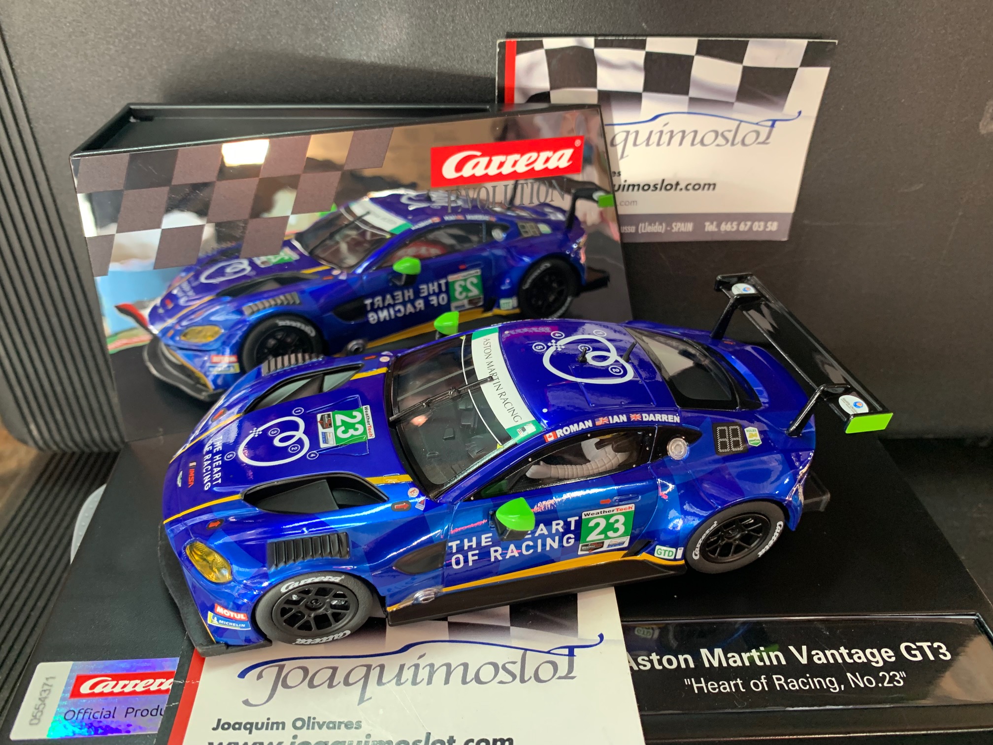carrera evolution 27676 aston martin vantage gt3 heart of racing