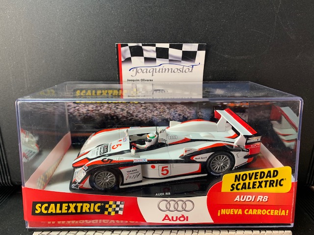scalextric 6170 audi r8 "kristensen"