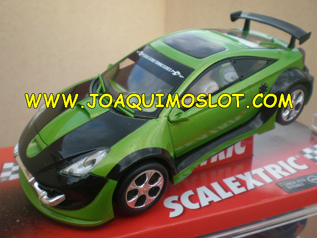 scalextric tuning exclusivo verde