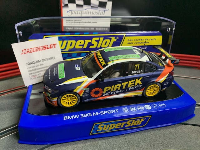 superslot h4194 bmw 330i m-sport btcc 2019 andrew jordan