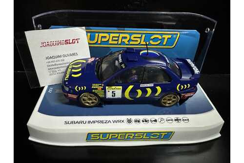 superslot h4555 subaru impreza wrx - carlos sainz 1995