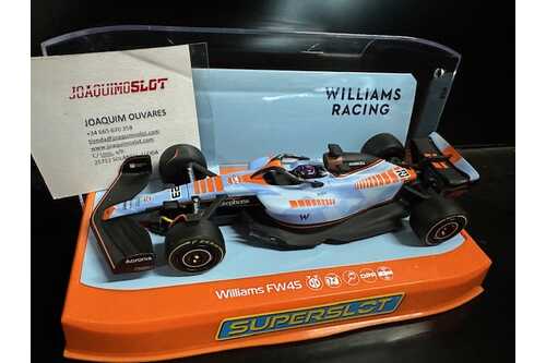 superslot h4559 williams fw45 alexander albon gulf edition