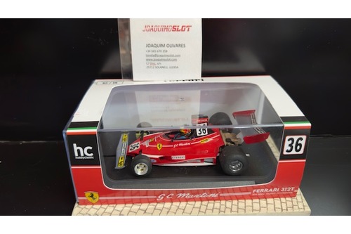 hobbyclassic hcp-221e ferrari 312t giancarlo martini 1976