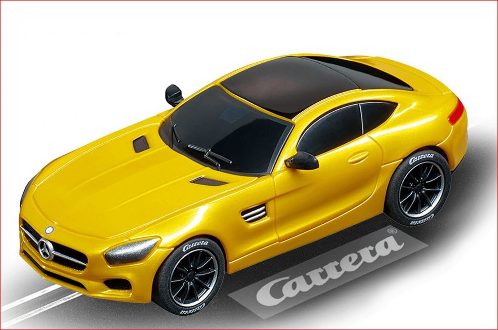 carrera go!!! 64119 mercedes-amg gt coupé solarbeam