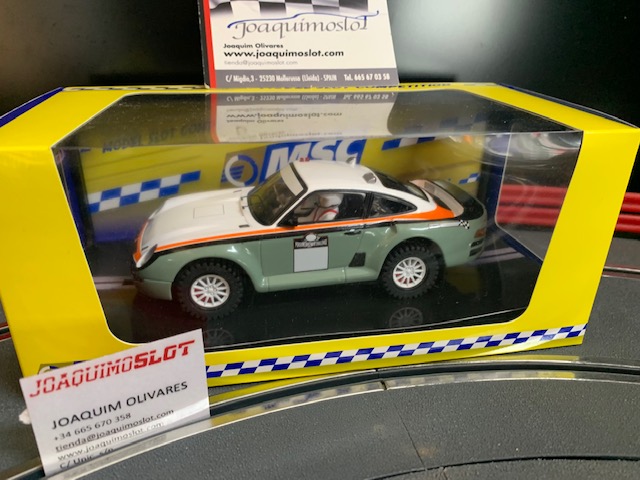 msc hsr-2213 porsche 959 raid chasis 3dp material calibrado