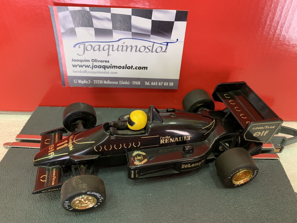 renault f1 negro "made in gran britain"