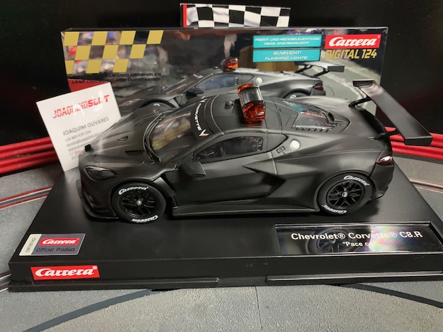carrera digital 124 23929 chevrolet corvette c8.r pace car