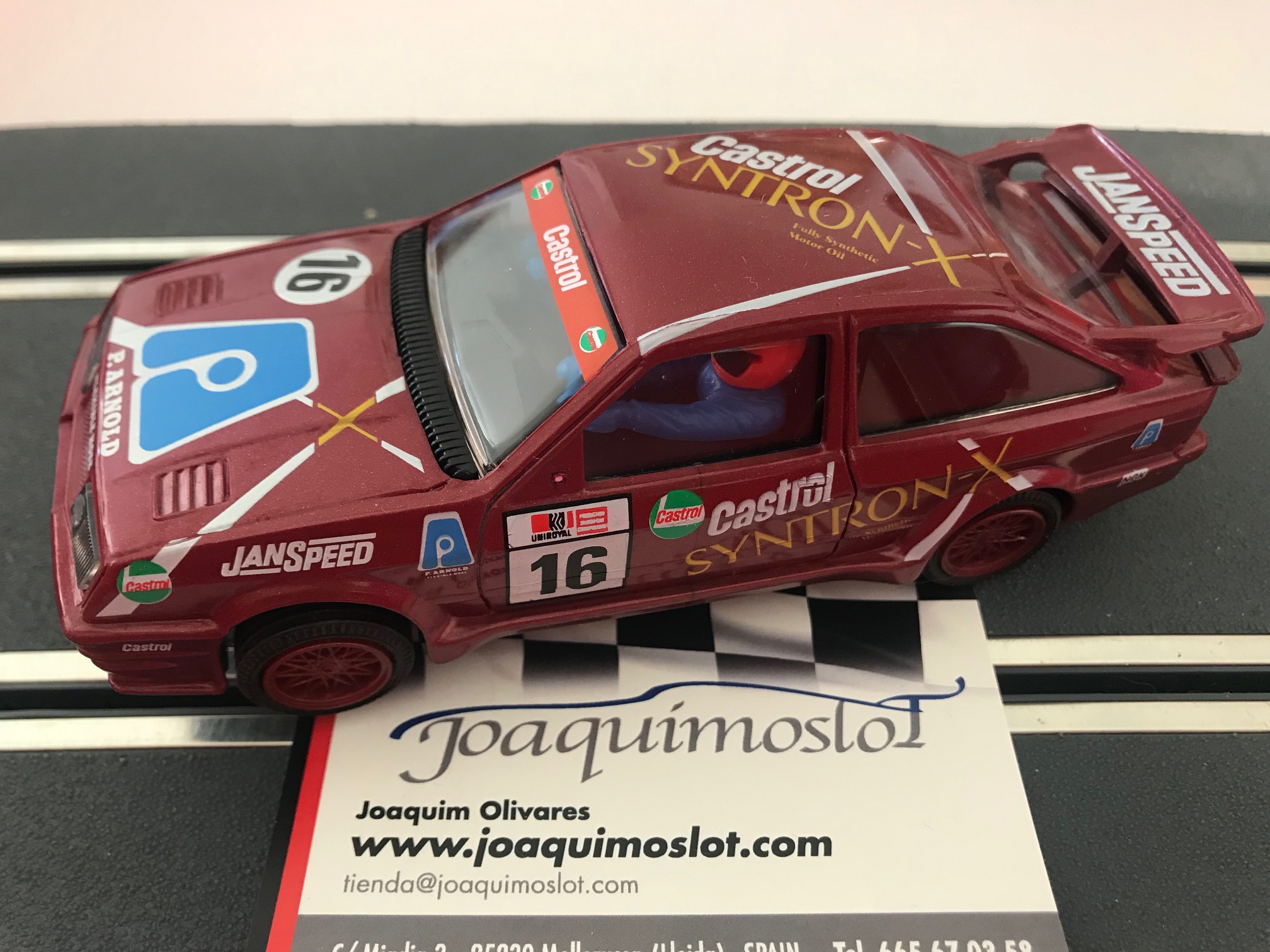 superslot ford rs cosworth syntron castrol#16