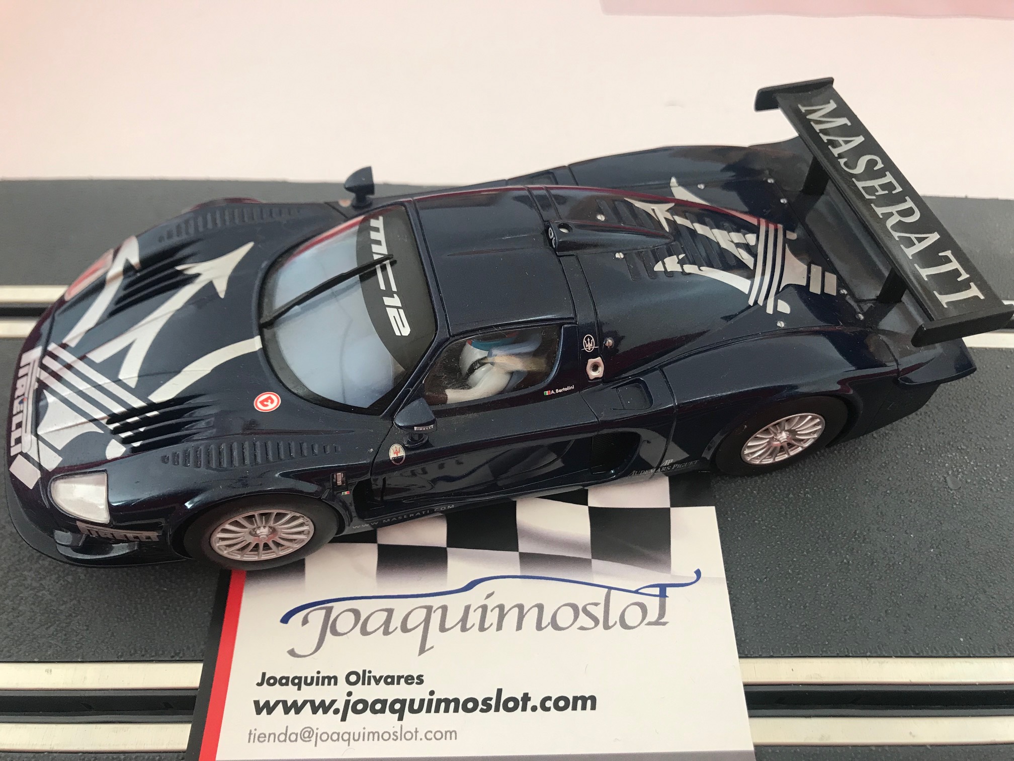 carrera evolution 25749 maserati mc12 presentation version