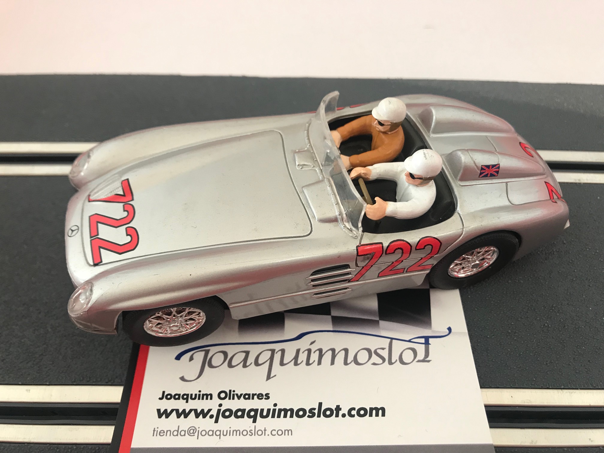 carrera evolution 25421 mercedes 300 slr mile miglia 1955