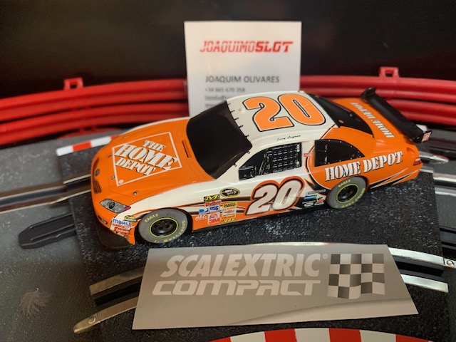 scalextric compact nascar toyota camry home depot #20