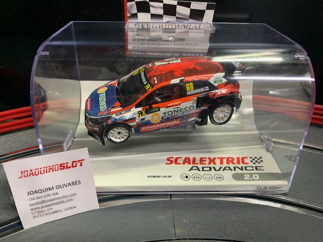 scalextric advance e10391s300 hyundai i-20 rx gronholm