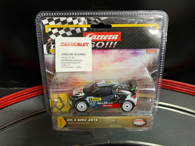 carrera go!!! 64156 citroën ds3 wrc "citroën wrt, m.ostberg"