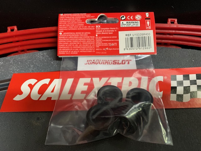 scalextric u10339x400 neumático nº 50 ø 18,5 x 11,5