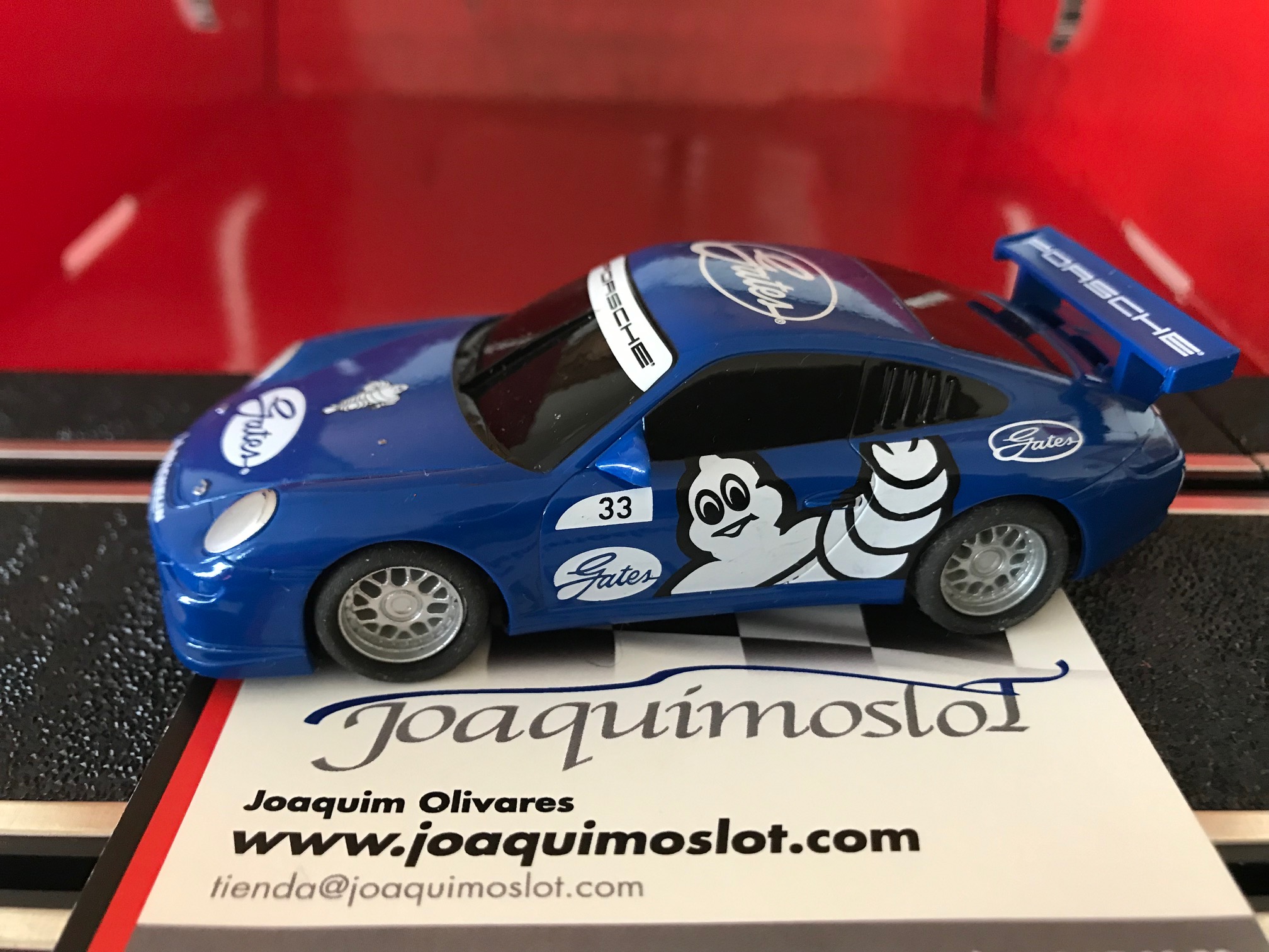 scalextric compat porsche 911 gt3 cup michelin