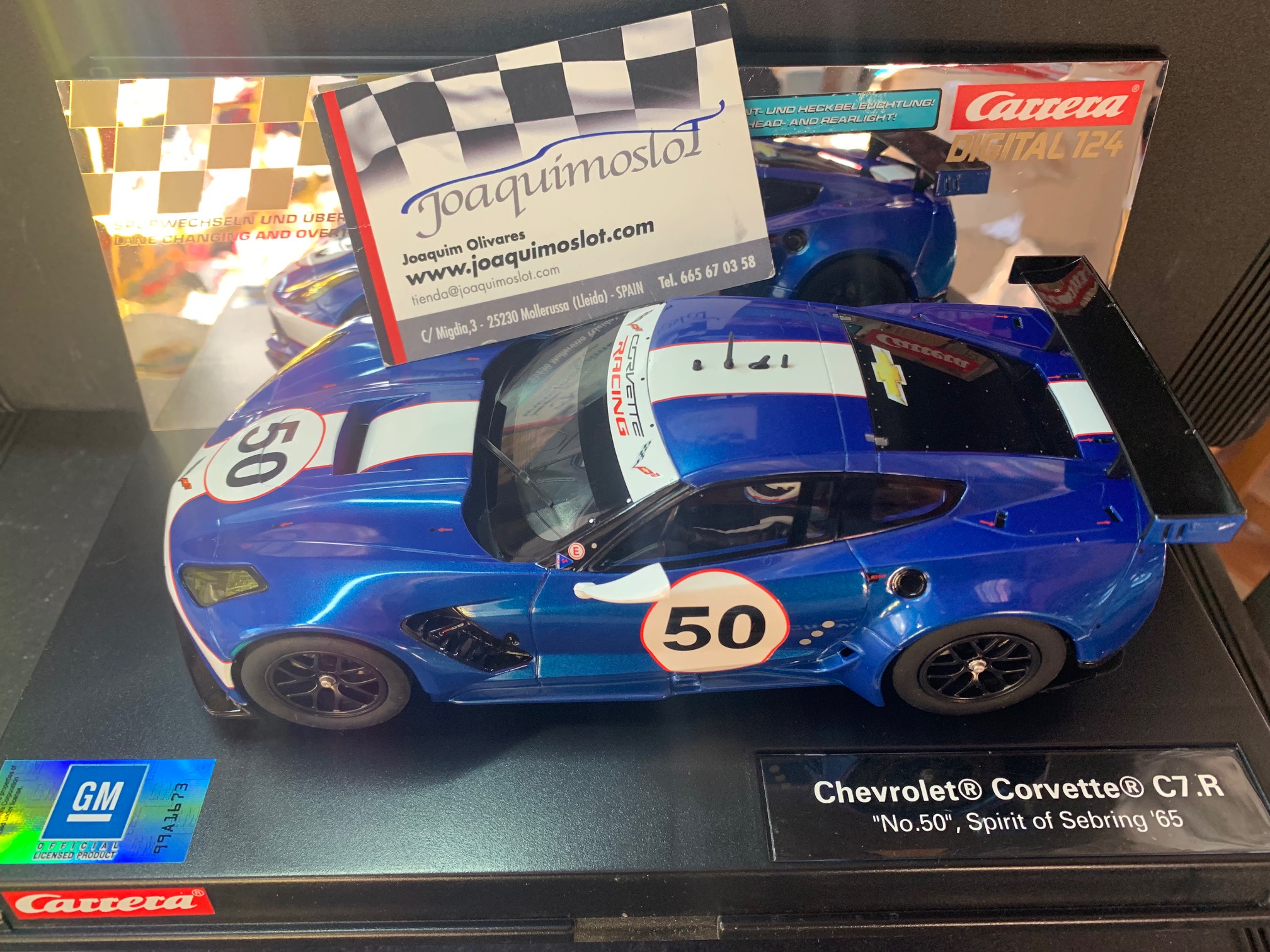 carrera digital 23829 chevrolet corvette c7.r spirit of sebring