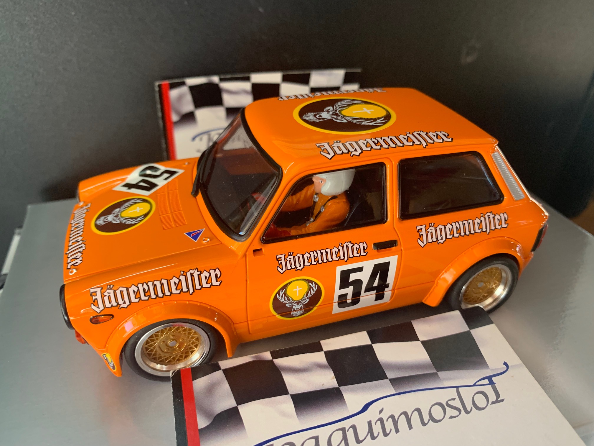 brm-131 autobianchi a112 abarth jagermeister #54 - hockenheim