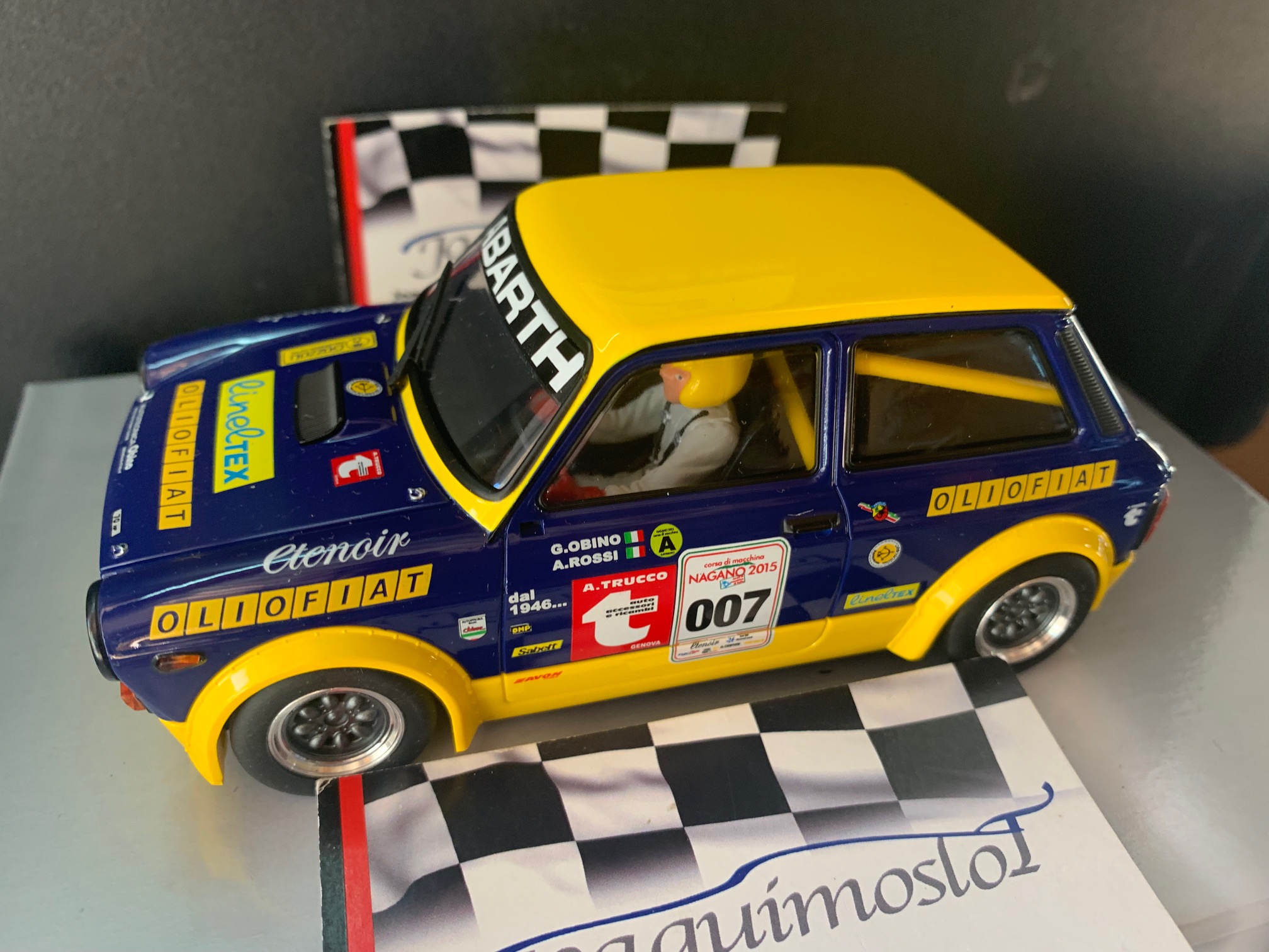 brm-132 autobianchi a112 abarth olio fiat #007 - nagano 2015