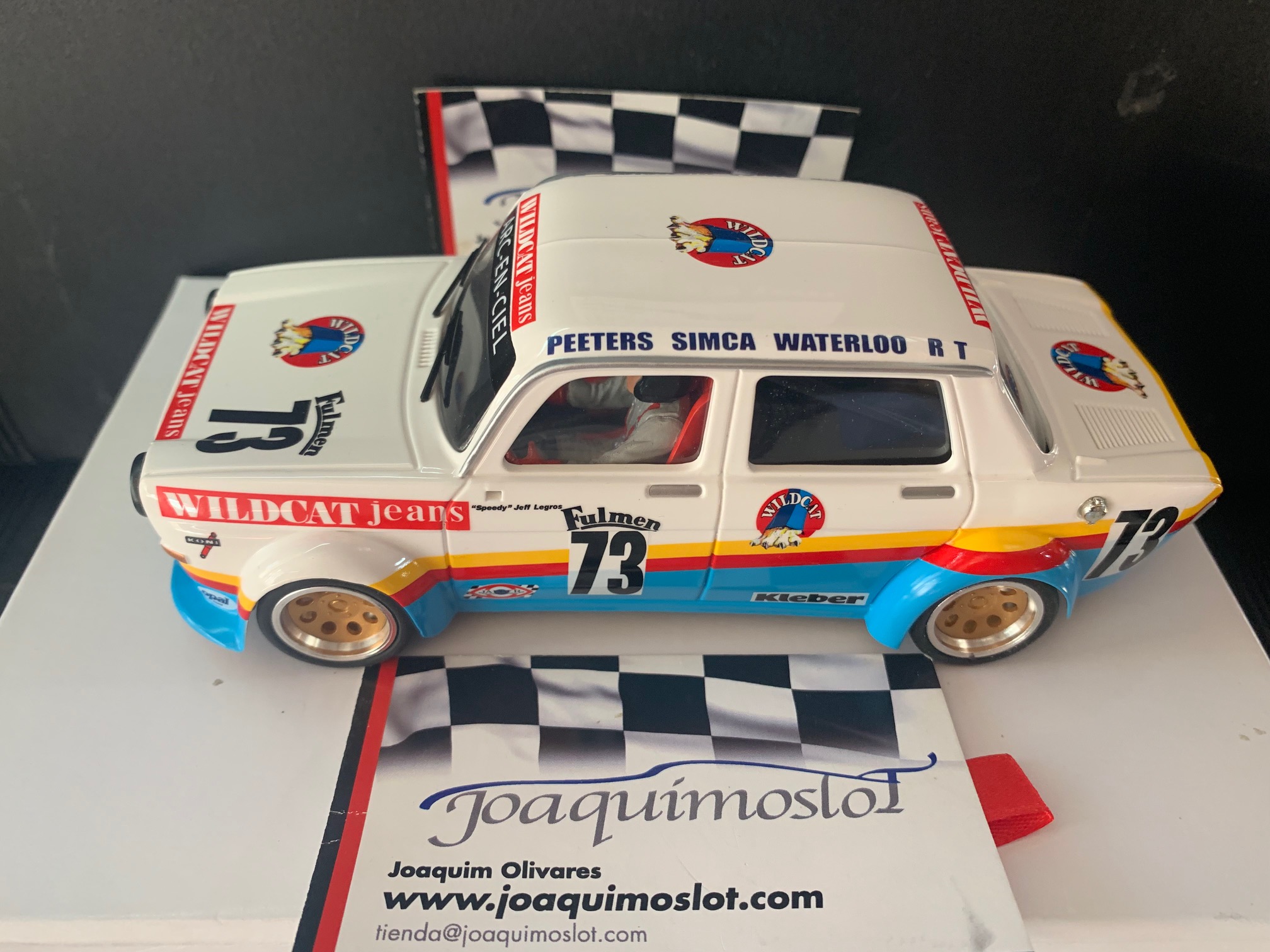 brm-103 simca 1000 - team ecourie arc-en-ciel 24h spa francorcha